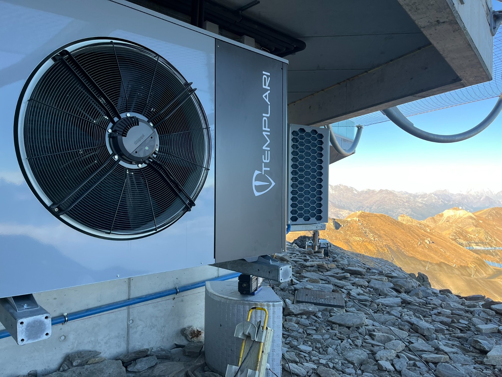 Pompa di calore R290 Templari LP PLUS unità monoblocco